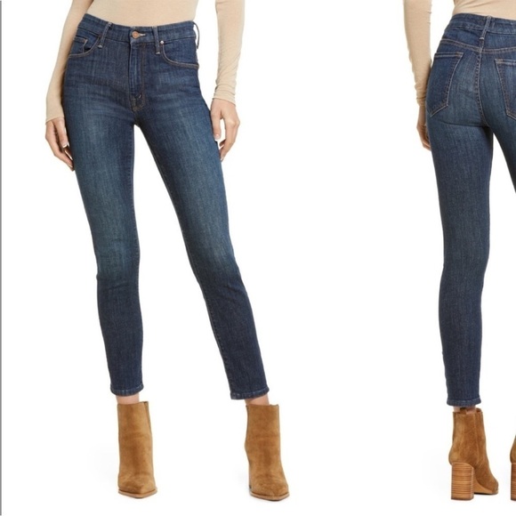 NEW NWT Mother Denim High Waisted The Looker One Fell Sweep - Picture 1 of 8